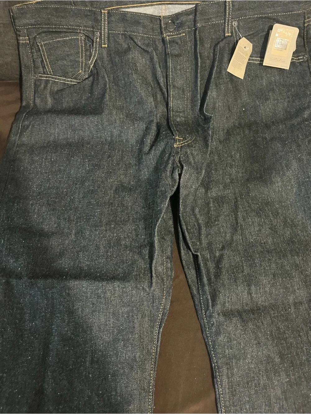 Mens Levi’s-Straight-Leg Jeans - Picture 2 of 5
